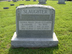 George Miles Slaughter 