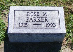 Rose Mae <I>Foster</I> Parker 