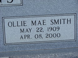 Ollie Mae <I>Smith</I> Akins 