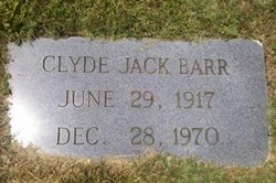 Clyde Jackson “Jack” Barr 