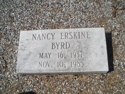 Eunice Nancy <I>Erskine</I> Byrd 