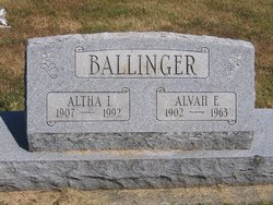 Alvah Edwin Ballinger 