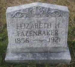 Elizabeth Helen “Lizzie” <I>Johnson</I> Fazenbaker 