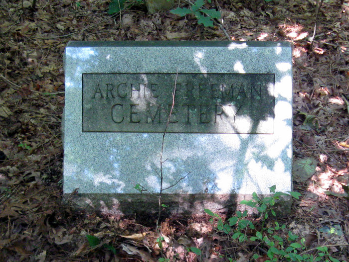 Archibald Freeman Family Cemetery