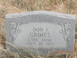 Don F Grimes 