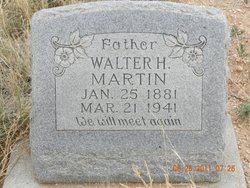 Walter Henry Martin 