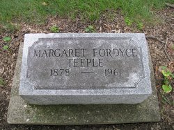 Margaret <I>Fordyce</I> Teeple 