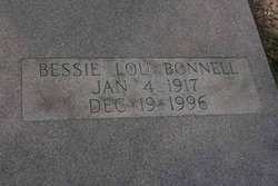 Bessie Lou <I>Holton</I> Bonnell 
