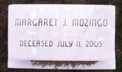 Margaret Brock <I>Johnson</I> Mozingo 