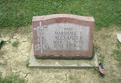 Marshall T “Mark” Alexander 