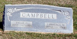 Sallie D Campbell 