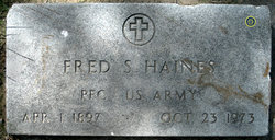 Frederick Stanley “Fred” Haines 