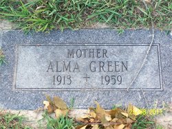 Alma Warren <I>Burelson</I> Green 