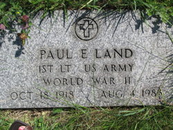 Paul E Land 