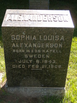 Sophia Louisa <I>Knudson</I> Alexanderson 