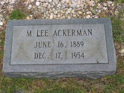 Major Lee Ackerman Sr.