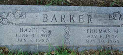 Hazel C <I>Knight</I> Barker McNutt 