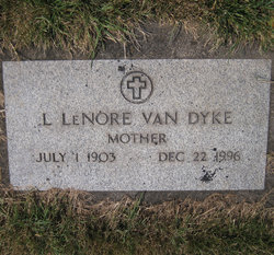 Lillian LeNore <I>Henderson</I> Van Dyke 