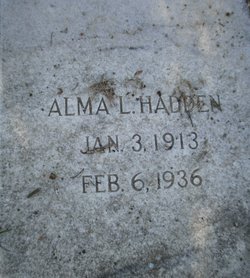 Alma L. Hadden 