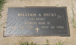 William A. Hicks 