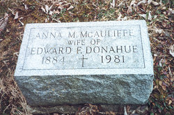 Anna M <I>McAuliffe</I> Donahue 