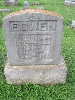 Esther V <I>Rowe</I> Bowen 