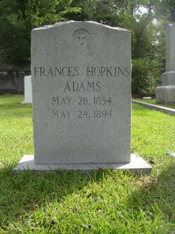 Frances Tucker “Fanny” <I>Hopkins</I> Adams 