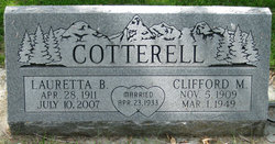 Lauretta Bell <I>Anderson</I> Cotterell 