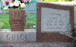Annie <I>Zimmerman</I> Guice 