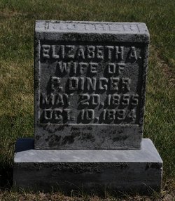 Elizabeth Ann “Betsy” <I>Holben</I> Dinger 