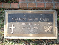 Marion Jacob Cage 