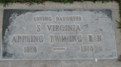 Susan Virginia <I>Appling</I> Twining 