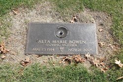 Alta Marie <I>Bobbitt</I> Bowen 
