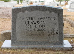 Mary Lavera <I>Overton</I> Clawson 