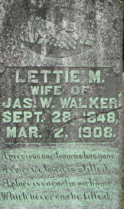 Lettie M. <I>Bynum</I> Walker 