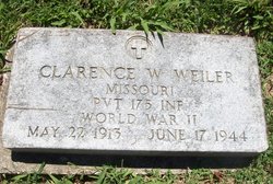 Pvt Clarence William Weiler 