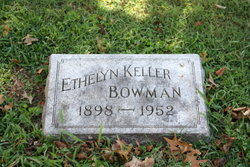 Ethelyn <I>Keller</I> Bowman 