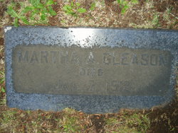 Martha Francis <I>Allison</I> Gleason 
