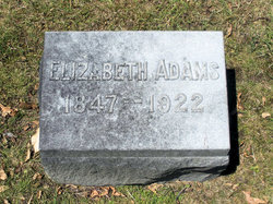 Elizabeth Annie <I>Dietz</I> Adams 