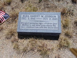 Eliza Harriett <I>Moore</I> Johnson 