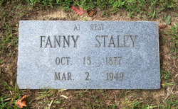 Mary Francis Fanny <I>Walker</I> Staley 