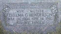 Thelma C Henderson 