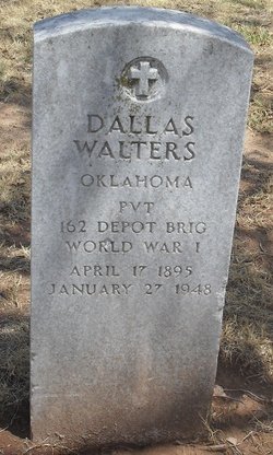 Pvt Dallas Dow Walters 