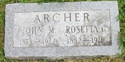 Rosetta G. <I>Richardson</I> Archer 