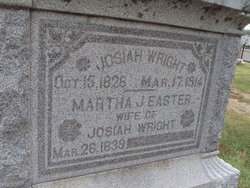 Martha J <I>Easter</I> Wright 