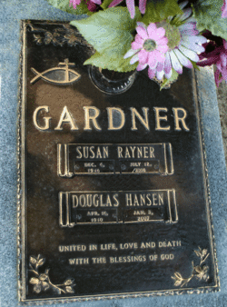 Susan <I>Rayner</I> Gardner 