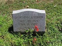 Dorothy Esther McDaniel 