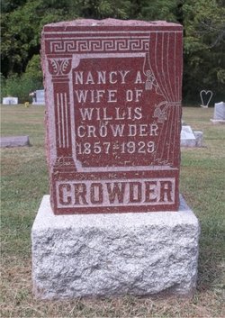 Nancy Ann <I>Brown</I> Crowder 