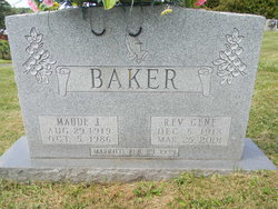 Rev Edgar Eugene “Gene” Baker 