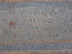 Lillie Mae <I>Kindrick</I> Combs 